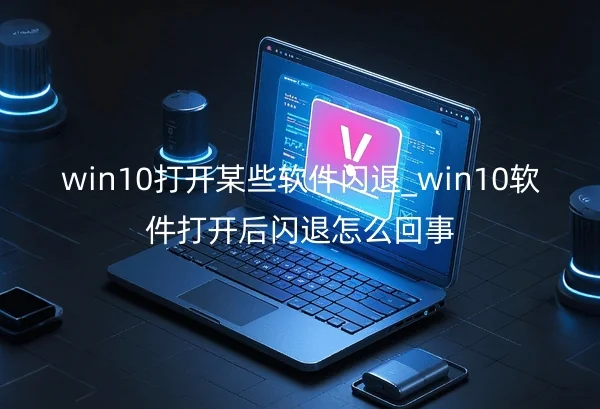 win10打开某些软件闪退_win10软件打开后闪退怎么回事